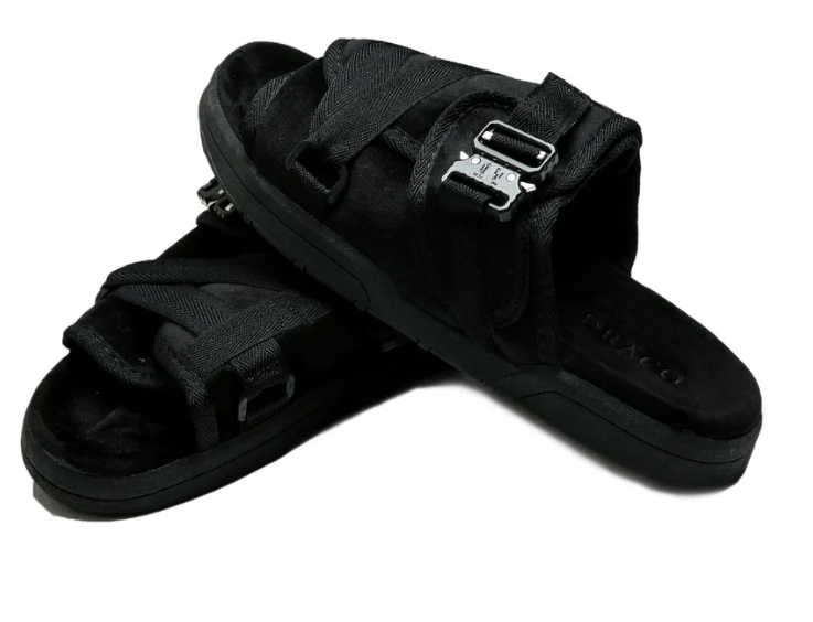 Black Phantom Draco Slides Size US 13-14