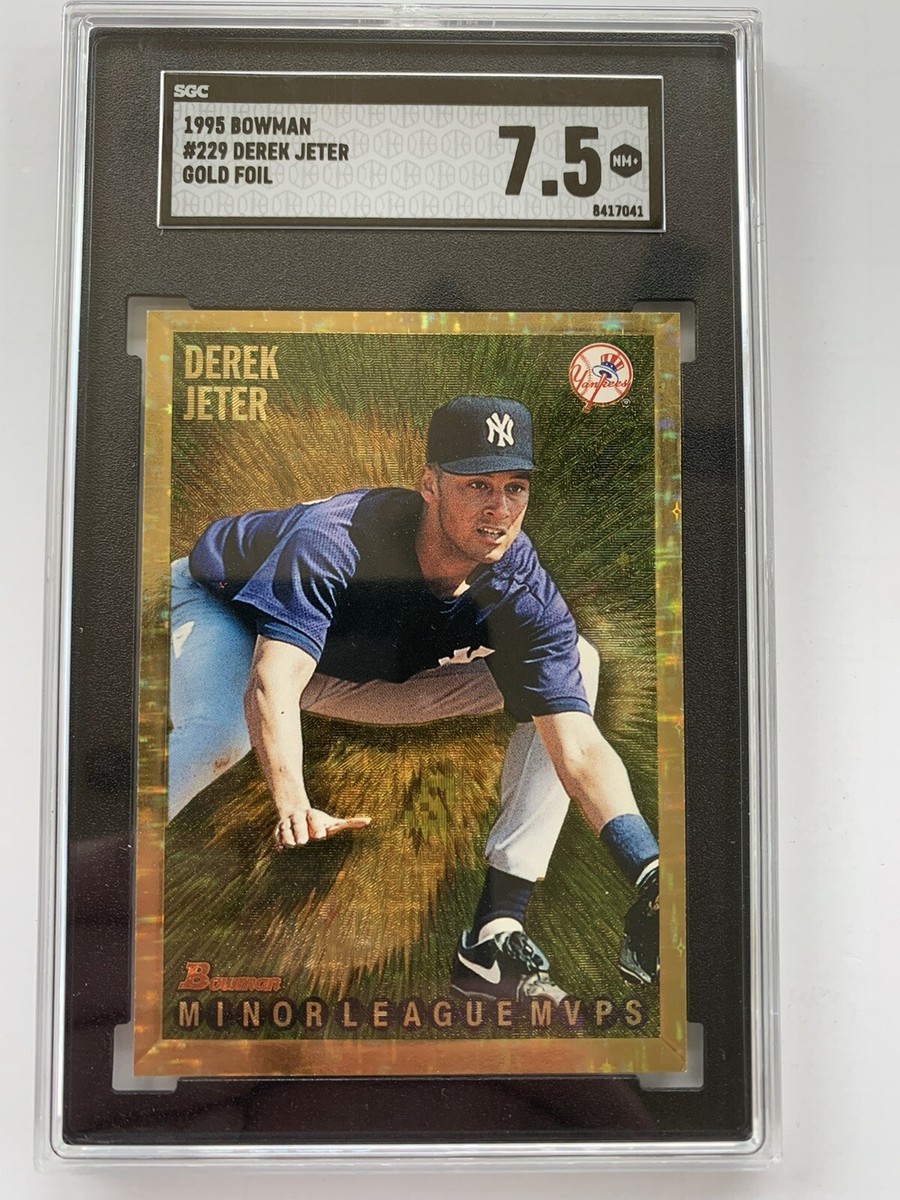 rare derek jeter cards Best Rookie (2023) This will make a great addition to the collection of any true sports fan. 1995 Derek Jeter HOF Bowman