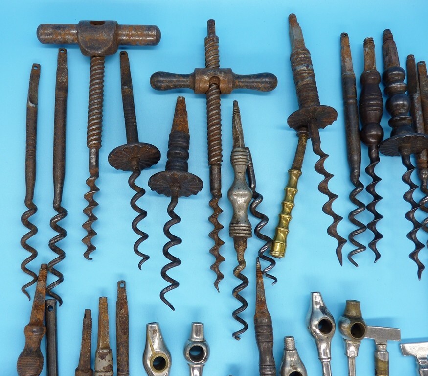 Corkscrew Large Group of 19th Century Worms and Tap Parts, For Spares & Repair eBay