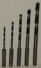 MAKITA SDS PLUS Wood Brad Point 5 Pack Bit Set 5/32”, 3/16”, ¼”, 5/16”, 3/8” BIT