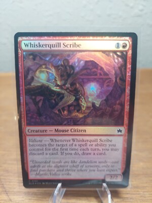 Whiskerquill Scribe - foil - Bloomburrow - Common - 0161 NM