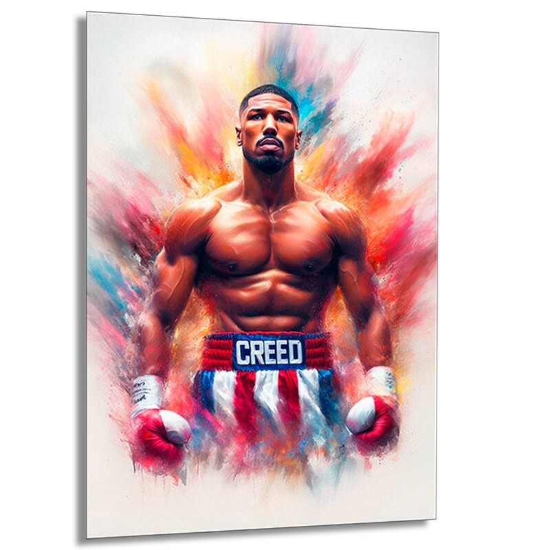 ADONIS CREED Michael B Jordan ACEO Painting Art Sketch Print Card by ...
