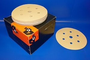 100 Disques de ponçage 4CR P1220 anti-rayures pour apprêt et vernis
