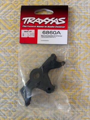 Traxxas Part #6860A: Motor mount (assembled w/ 3x6 flat-head MS)/ 3.0mm NL