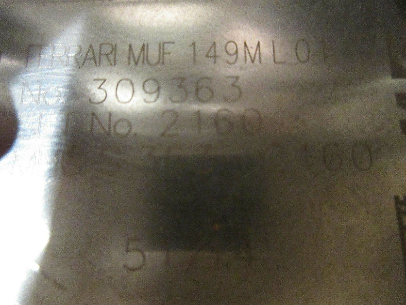 Ferrari California Turbo - LH Rear Muffler  - P/N 309363