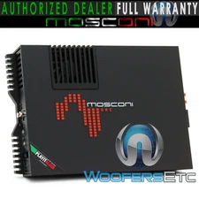 MOSCONI ONE 250.2 AMP 2-CHANNEL 280W x 2 CLASS AB AMPLIFIER CAR AUDIO NEW
