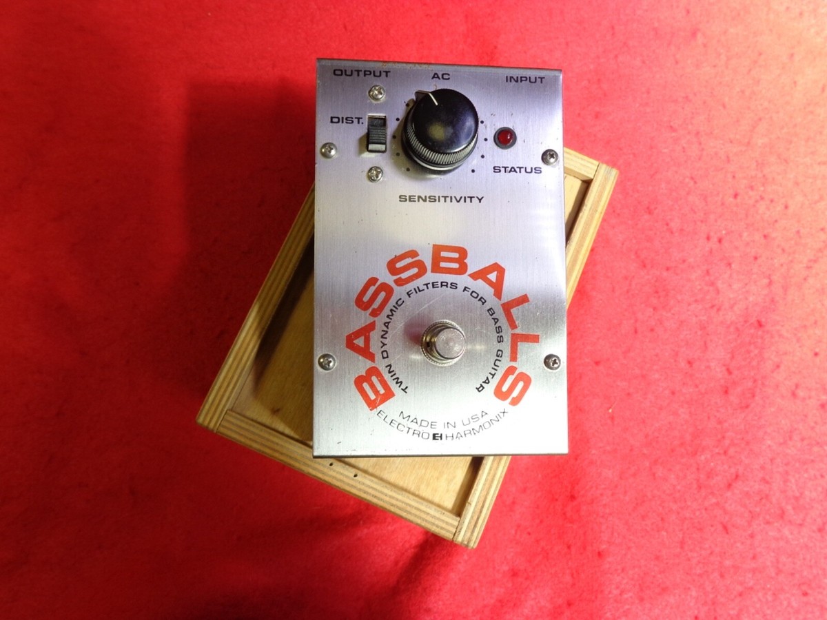Electro-Harmonix Bass Balls ベースエフェクター vintage Electro-Harmonix Bass Balls with wooden box | eBay