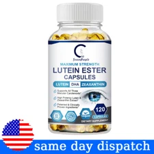 Eye Health Supplement, Lutein and Zeaxanthin, Vision Health, Eye Strain Support