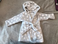 Disney Baby At George- Grey Dumbo Dressing Gown - 3-6 Months 