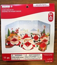 Creatology Christmas Paper Origami Kit 11pc New Age 5+