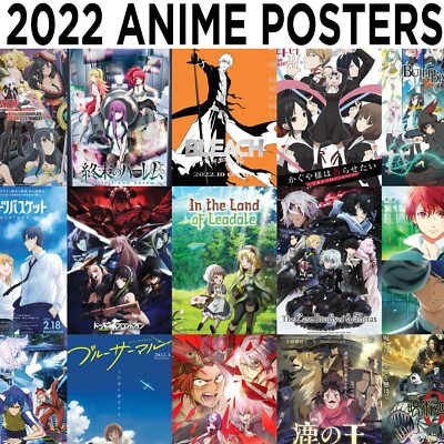 NEW ANIME 2022 POSTERS MANGA ART PRINTS HQ TOP TV SERIES GIFT A1 A2 A3 A4 A5 069