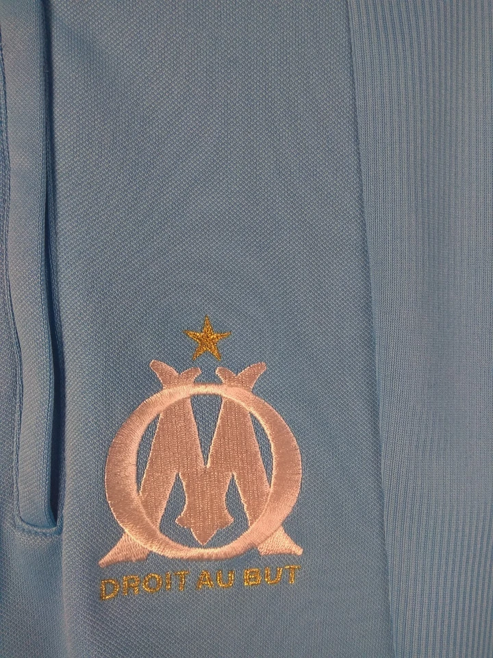Olympique Marseille Vintage Football Soccer Jacket Adidas Woman Size 34/36 ig93 - Image 3 of 4