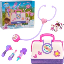 Disney Junior  Toy Hospital Doctor'S Bag Set, 7-Piece Dress up and Pretend Play 