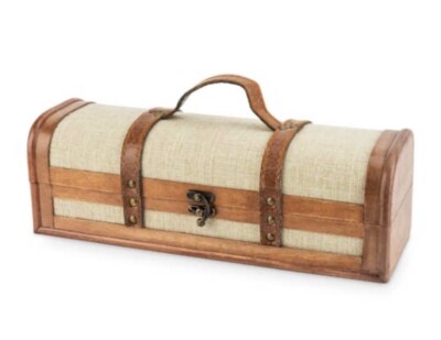 Vintage Trunk Bottle Box