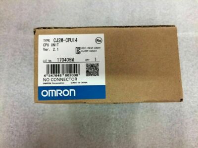 1PC New Omron CJ2M-CPU14 CPU Unit CJ2MCPU14 In Box Expedited Shipping