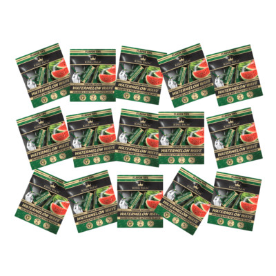 King Palm | Watermelon | 30 Flavoured Filter Tips | Terpene-Infused Tips | 7mm