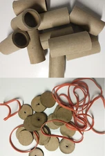 37MM Tube Kit 1" x 2-1/2" -- 10ct