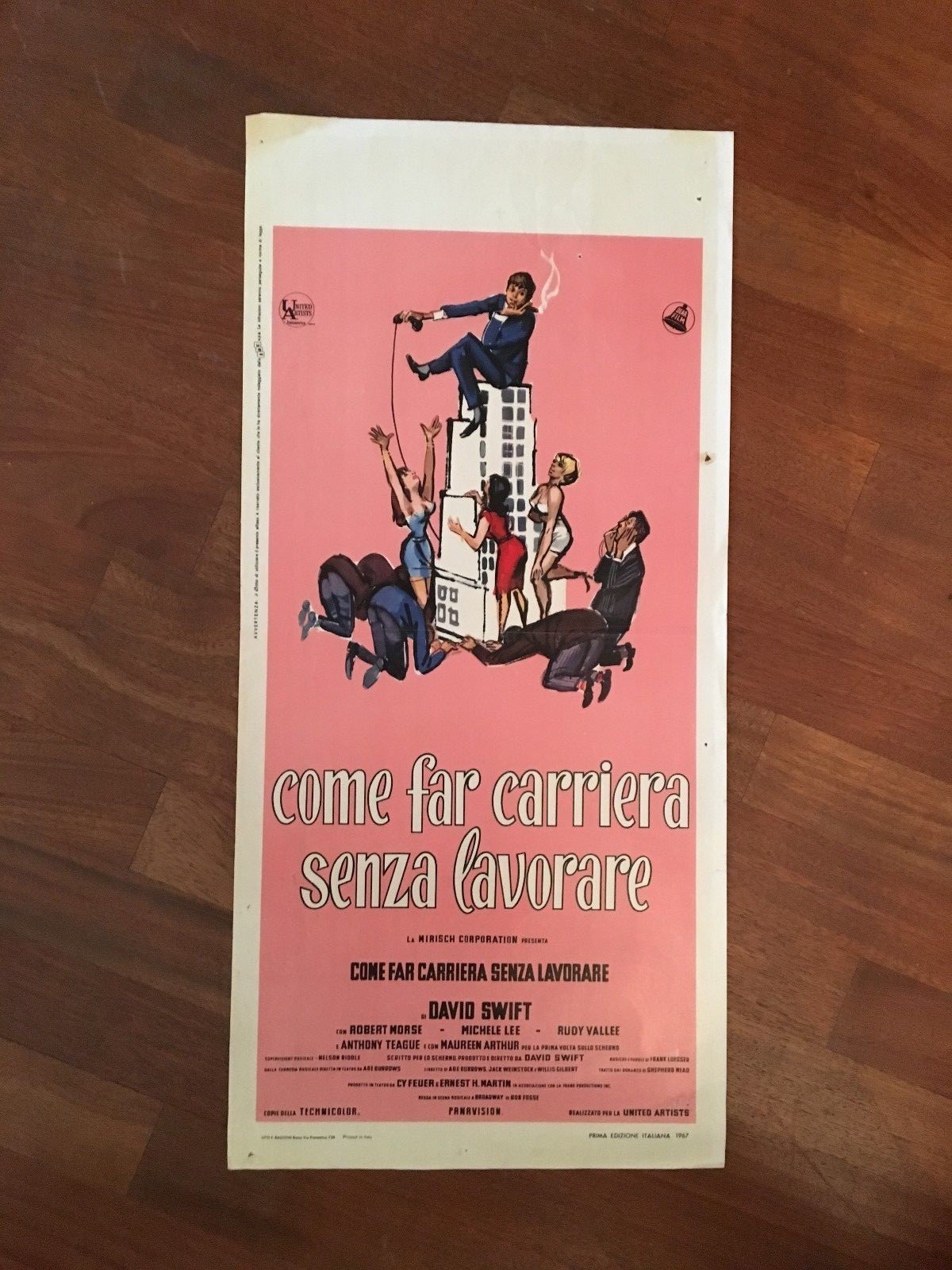 Locandina di Come far carriera senza lavorare (1967)