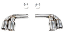 Exhaust Silencer Delete Muffler Bypass Pipes For Porsche 997 911 Psr9line