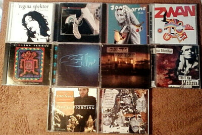 Lot of 10 Assorted ROCK / ALTERNATIVE ROCK CDs - Melissa Etheridge  Sparta +