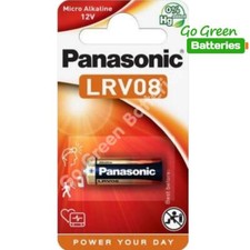 1 x Panasonic A23 12V Alkaline Battery MN21 23A LRV08 K23A E23A V23GA 12 Volt