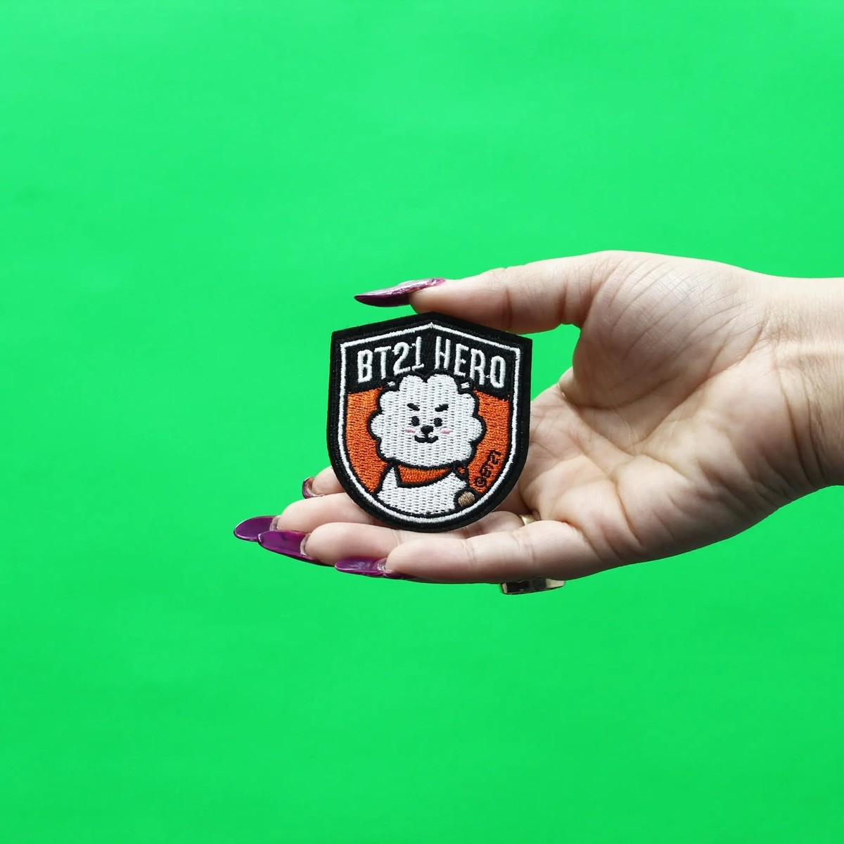 BT21 Hero RJ Patch BTS Jin Embroidered Iron On | eBay