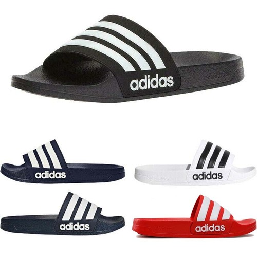 Adidas Womens Mens  Sliders Adilette Cloudfoam Slides Slippers UK 4 ,UK 5 - Picture 1 of 45