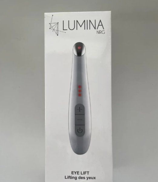 NEW Lumina NRG Eye Lift 3in1 Eye Massage Wand with LED Light Therapy