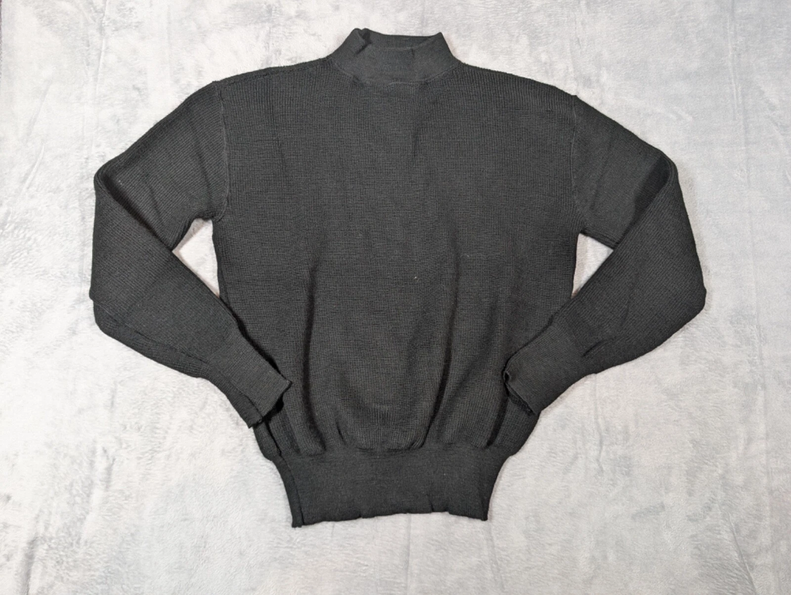 Mens Wool Sweater Vintage Military Fr Fire Resistant Sz M medium