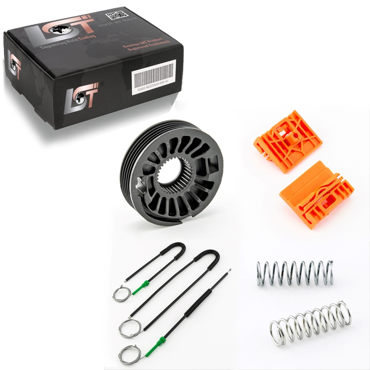 Window Regulator Repair Kit Front Left + Right for PORSCHE CAYENNE 955 *NEW*
