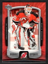 2005-06 Martin Brodeur Upper Deck Hockey Rookie Update Devils #56