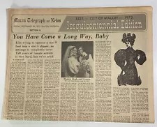 Macon Georgia Telegraph Newspaper Sept 28, 1973 150 Year Women Stevens S&S Ads!