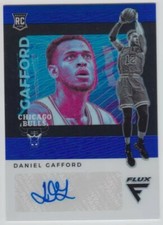 2019-20 Panini Chronicles Flux Wizards Daniel Gafford Blue Prizm Auto jer#21/25