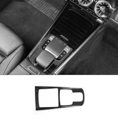 Central Console Gear Shift Panel Trim For Benz GLB W247 2020-2022 Black Titanium