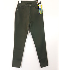 Vintage Daily Jeans Sz 11/12 Actual Sz 2  80's Green High Waisted Skinny NWT