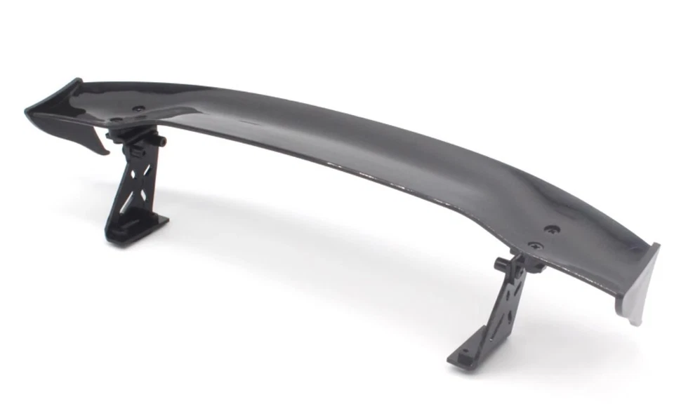 Alerón de plástico de alas traseras de coche modelo universal para coche de deriva de carreras de 1/10 RC Foto 3 de 4