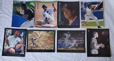8 Pinnacle Zenith 1997 Jumbo 8x10 Baseball Card Lot Griffey A-Rod Dufex Rookies
