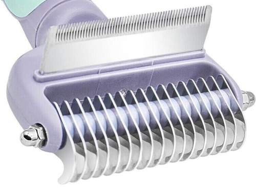 Pawsroom Dog Brush Pro T10 Fluffy Hair De-Matting De-Shedding Brush Groomer - Picture 3 of 4