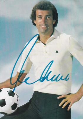 Bernd Cullmann - old card - 1st FC Cologne - Original Signed