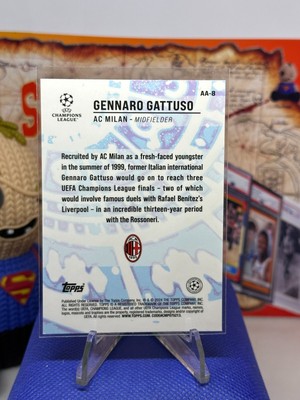 2023/24 Topps Chrome Merlin UEFA Ageless Alchemy Gennaro Gattuso 