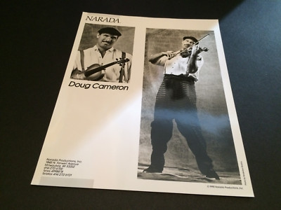 DOUG CAMERON OFFICIAL ORIGINAL RECORD COMPANY PRESS PUBLICITY PHOTO