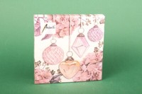 "Servietten \"Hanging Baubles Rose\" Ambiente Studio 33X33 Weihnachten Advent Xmas"