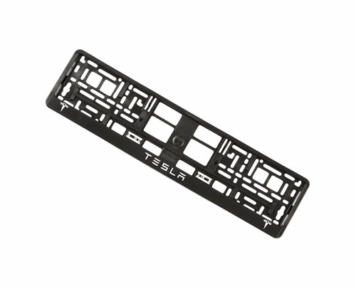 2x European License Number Plate Frame Holder Surround for Tesla cars - Picture 2 of 4