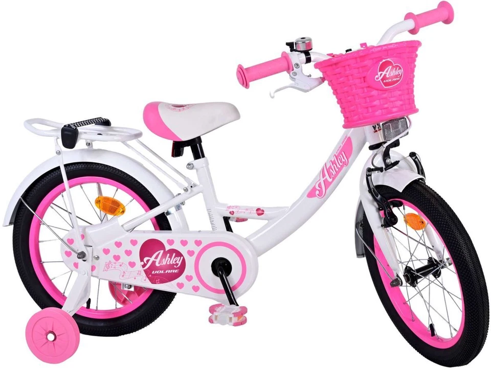 16 Zoll Kinder Mädchen Fahrrad Mädchenfahrrad Rad Bike Kinderrad Mädchenrad Rosa - Bild 2 von 4