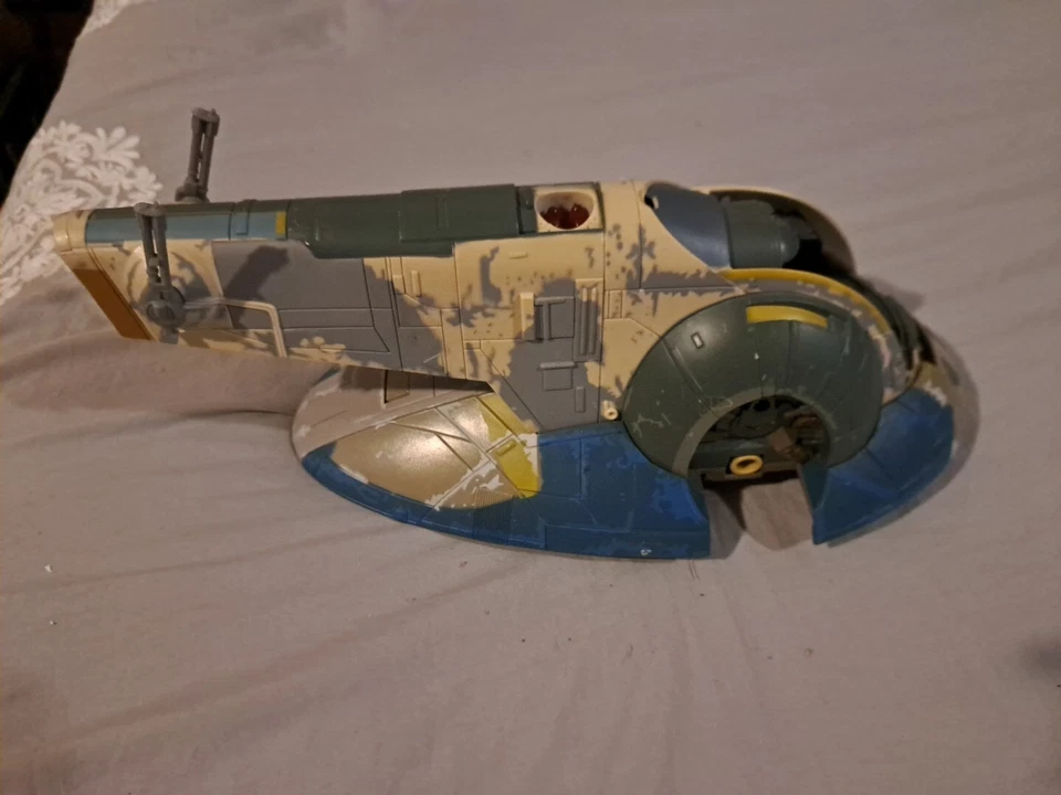 Star Wars Attack of the Clones 2001 Jango Fett's Slave 1 nave leer descripción  Foto 2 de 4