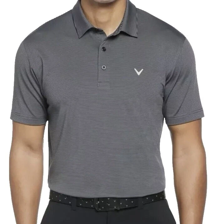 Callaway Short Sleeve Black Shirts for Men