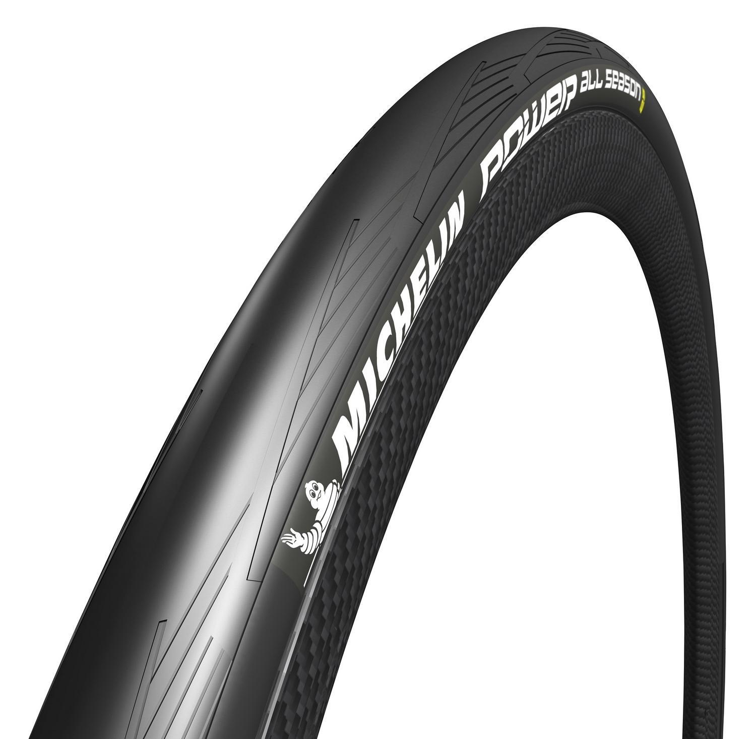 Pneu michelin power all season 700x28 pneu velo route noir ts 180tpi endurance