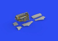 MW22 Eduard 648613 Spitfire Mk.Ii Engine 1/48 Brassin For Eduard