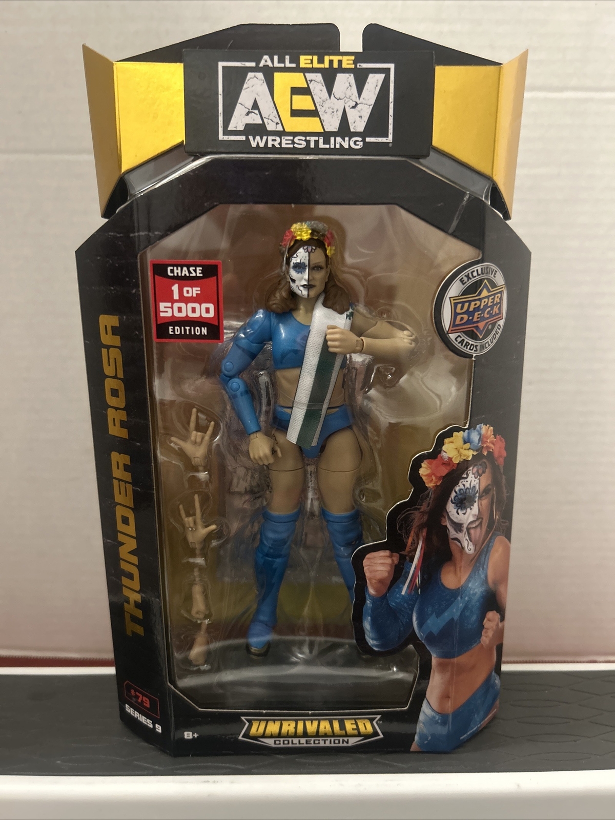 AEW Unrivaled Collection.. Series 9 #79… Thunder Rosa… 1 Of 5000 Chase