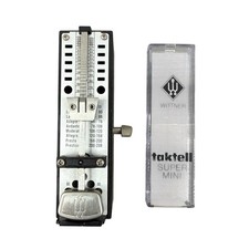 VTG Wittner Taktell Super Mini Metronome Black Exc Condition Works Perfect